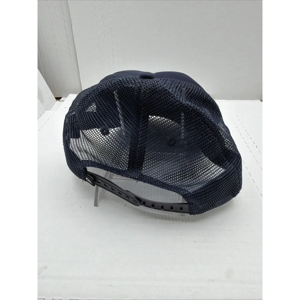 Quiksilver Trucker Cap Snapback Boys 50 cm Mesh Blue Hat Surfer Beach NWOT - Picture 8 of 12